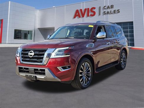 Used 2023 Nissan Armada Platinum w/ Captain's Chairs Package image 1