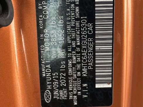 Used 2016 Hyundai Veloster Turbo w/ Option Group 04 image 34