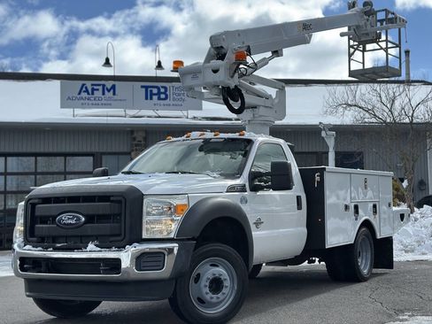 Used 2012 Ford F550 2WD Regular Cab Super Duty w/ Snow Plow Prep Pkg image 2