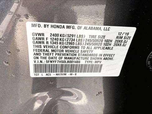 Used 2020 Honda Passport EX-L image 32