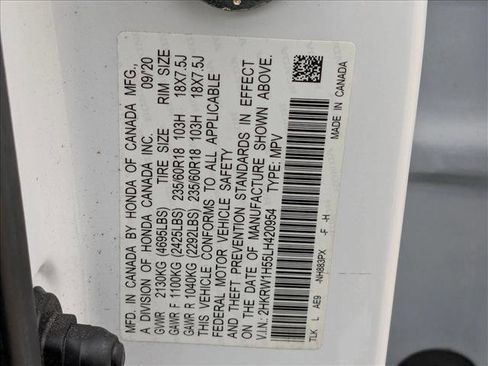 Used 2020 Honda CR-V EX image 11