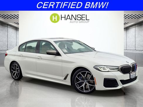 Certified 2021 BMW M550i xDrive M550i xDrive image 1