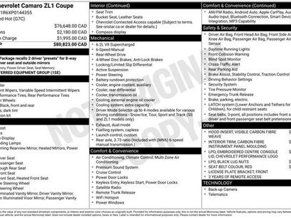Used 2023 Chevrolet Camaro ZL1