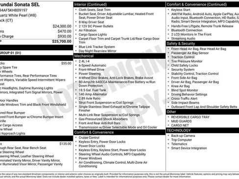 Used 2019 Hyundai Sonata SEL image 34