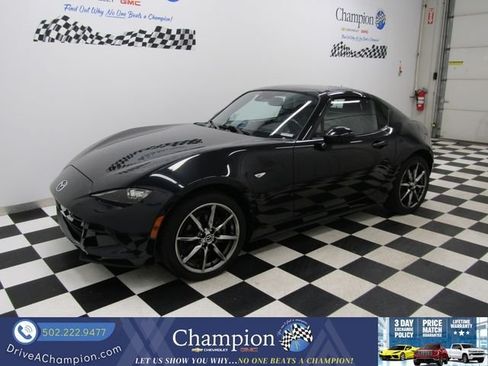 Used 2021 MAZDA MX-5 Miata RF Grand Touring RWD image 9