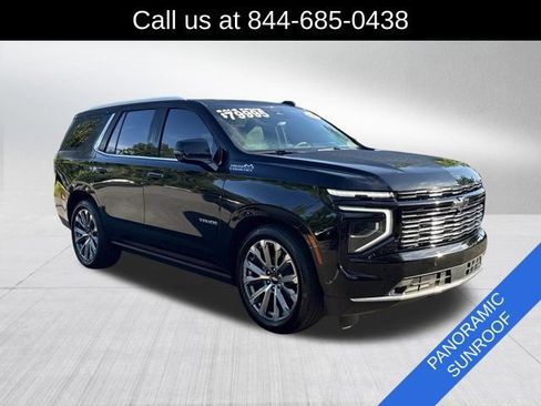 Used 2025 Chevrolet Tahoe High Country AWD/4WD image 3