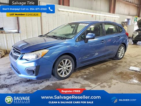 Used 2014 Subaru Impreza 2.0i Premium w/ All-Weather Package w/CVT AWD/4WD image 1