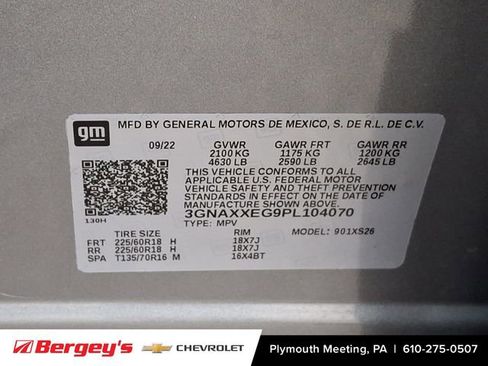 Certified 2023 Chevrolet Equinox Premier image 29