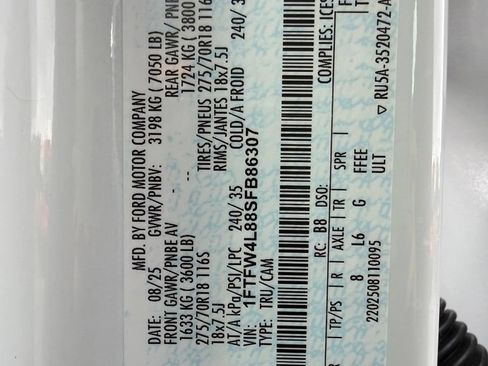 Used 2025 Ford F150 Tremor w/ Equipment Group 402A High AWD/4WD image 29