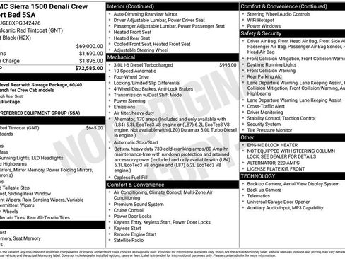 Used 2023 GMC Sierra 1500 Denali AWD/4WD image 6