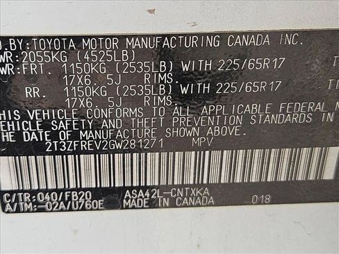 Used 2016 Toyota RAV4 LE FWD image 15