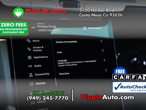 Used 2024 Lucid Air Pure RWD image 27