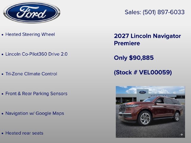 New 2027 Lincoln Navigator Premiere AWD/4WD image 12