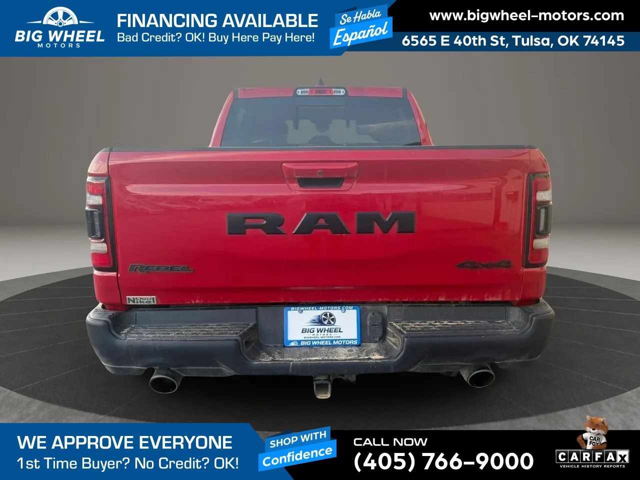 Used 2019 RAM 1500 Rebel w/ Rebel Level 1 Equipment Group AWD/4WD image 4