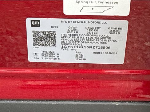 Used 2024 Cadillac XT6 Sport w/ Technology Package image 35