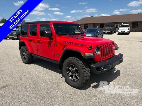 Used 2018 Jeep Wrangler Unlimited Rubicon AWD/4WD image 9