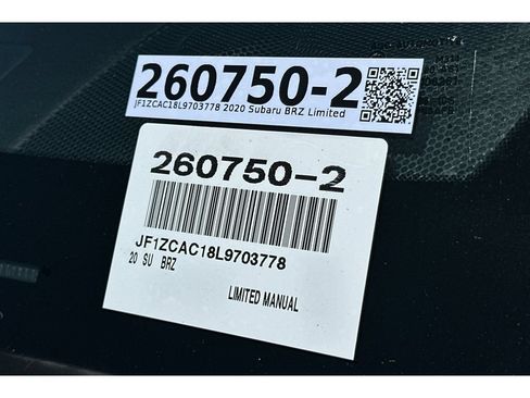 Used 2020 Subaru BRZ Limited w/ Performance Package RWD image 54