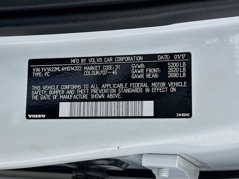 Used 2017 Volvo S90 T6 Inscription w/ Convenience Package AWD/4WD image 27