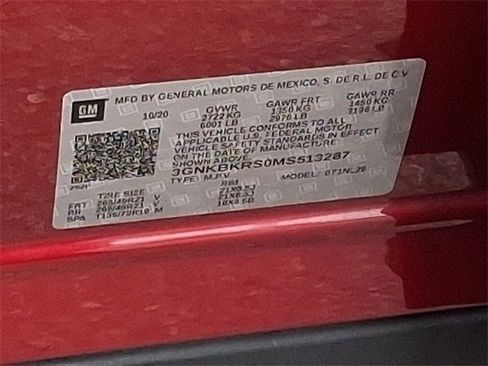 Used 2021 Chevrolet Blazer RS w/ Enhanced Convenience Package image 30