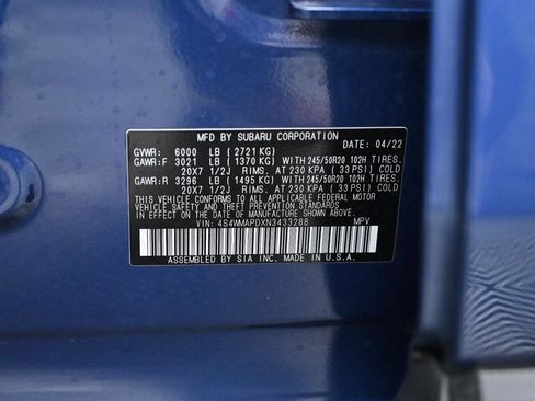 Used 2022 Subaru Ascent Limited w/ Technology Package image 40