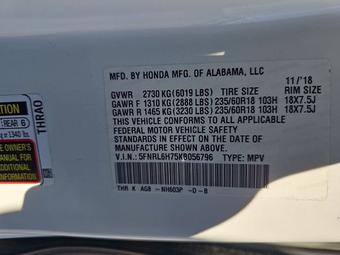 Used 2019 Honda Odyssey EX-L image 39