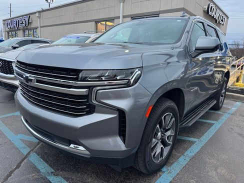 Used 2021 Chevrolet Tahoe LT w/ Rear Media and Nav Package image 1