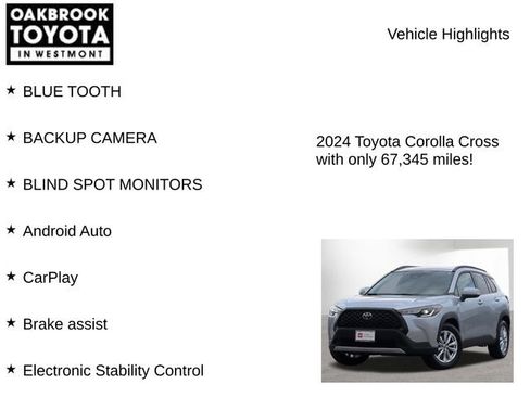 Certified 2024 Toyota Corolla Cross LE image 7