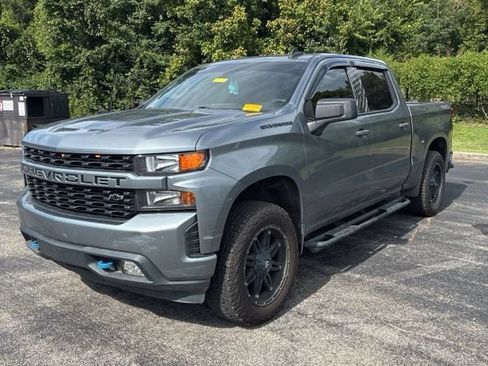 Used 2021 Chevrolet Silverado 1500 Custom w/ LPO, Dark Essentials Package AWD/4WD image 4