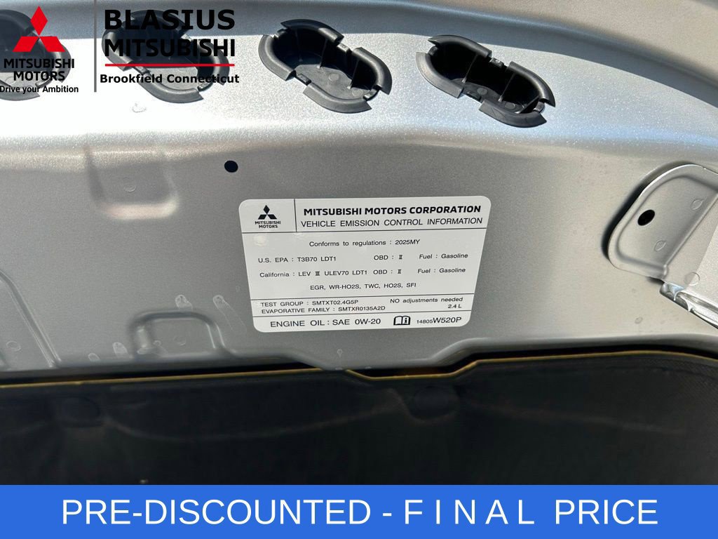Used 2025 Mitsubishi Outlander Sport SEL AWD/4WD image 99