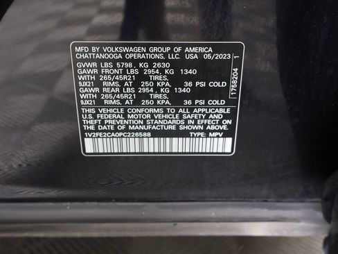 Used 2023 Volkswagen Atlas Cross Sport SEL Premium R-Line AWD/4WD image 60