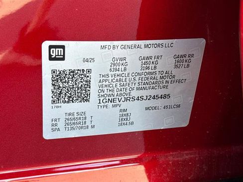 New 2025 Chevrolet Traverse Z71 w/ Enhanced Driving Package image 37