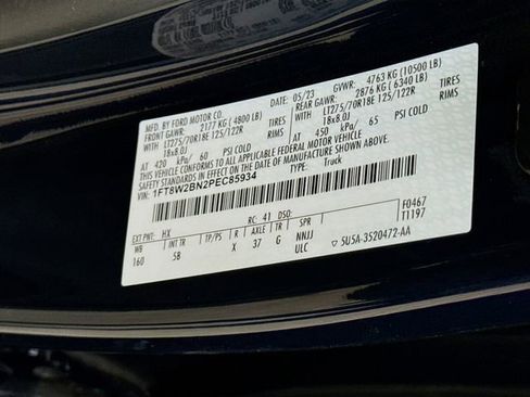 Certified 2023 Ford F250 Lariat w/ Lariat Ultimate Package AWD/4WD image 33