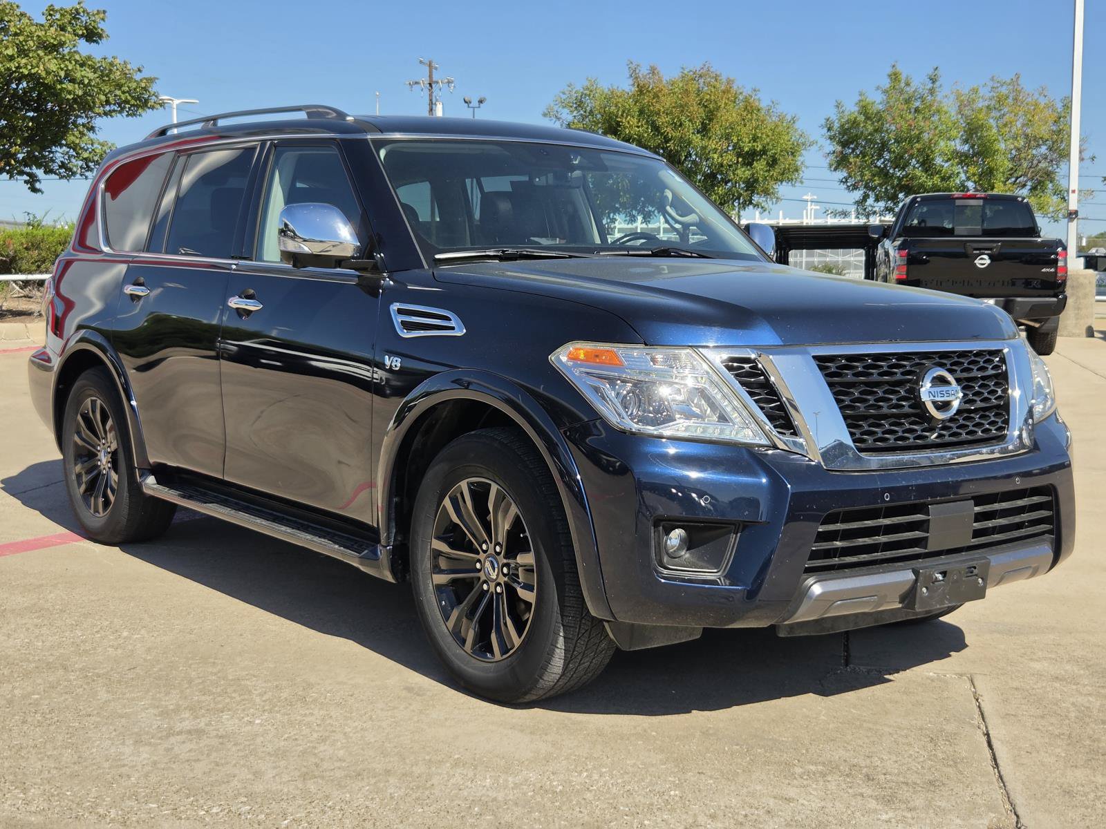 Used 2020 Nissan Armada Platinum w/ Captain's Chairs Package AWD/4WD image 3
