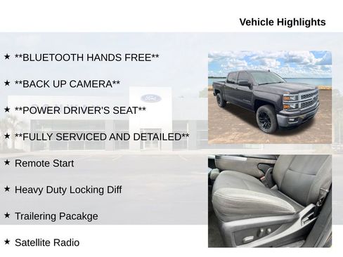 Used 2014 Chevrolet Silverado 1500 LT w/ All Star Edition RWD image 6