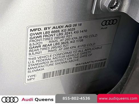 Used 2018 Audi Q7 3.0T Prestige w/ Prestige Package AWD/4WD image 18