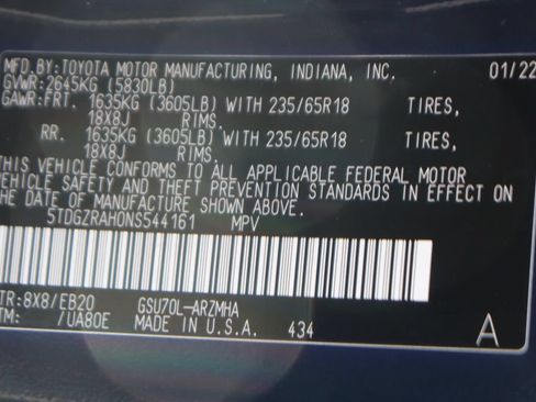 Used 2022 Toyota Highlander XLE FWD image 52