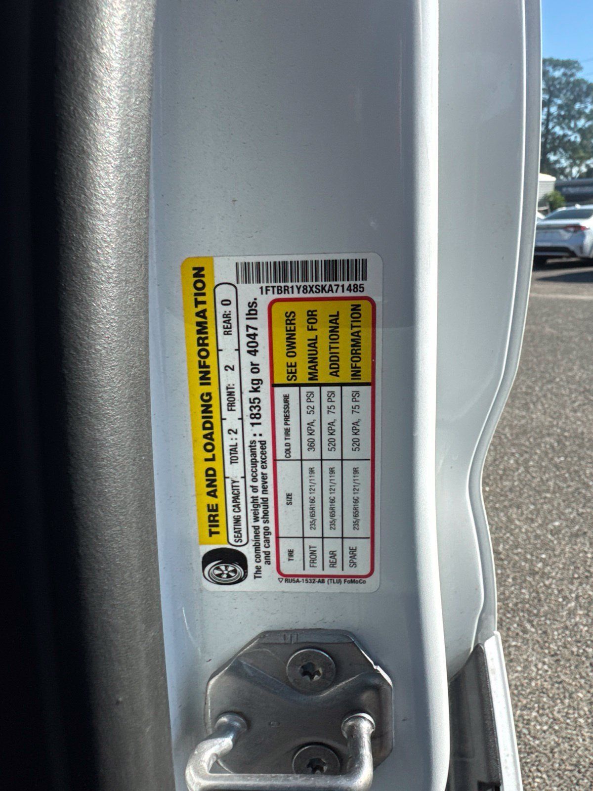 Used 2025 Ford Transit 250 Low Roof w/ Exterior Upgrade Package RWD image 11