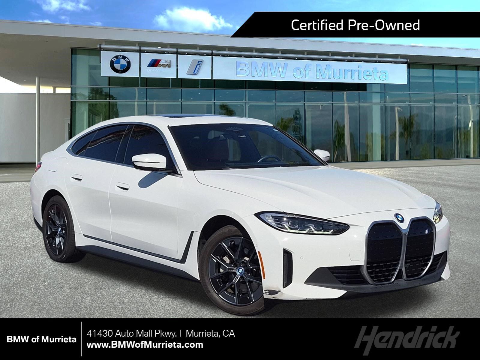 Certified 2024 BMW i4 eDrive35 w/ Premium Package RWD image 1