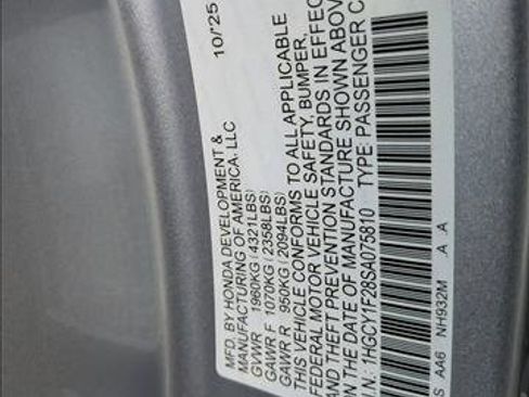 Used 2025 Honda Accord LX image 29