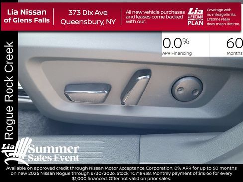 New 2026 Nissan Rogue SV w/ Rock Creek Premium Package AWD/4WD image 13