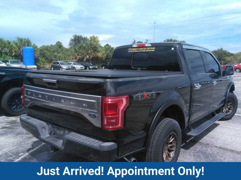 Used 2015 Ford F150 Platinum w/ Trailer Tow Package AWD/4WD image 2