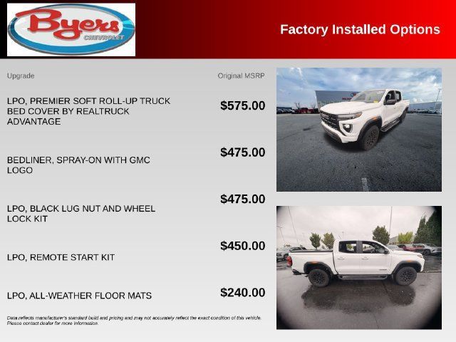 Used 2026 GMC Canyon Elevation RWD image 10