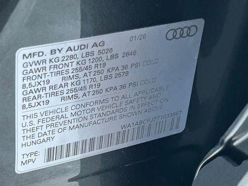 New 2026 Audi Q3 quattro 2.0T AWD/4WD image 69