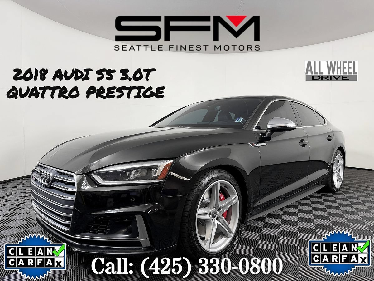 Used 2018 Audi S5 Prestige w/ S Sport Package AWD/4WD image 1