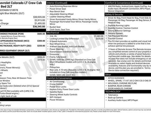 Used 2022 Chevrolet Colorado LT w/ LT Convenience Package image 30