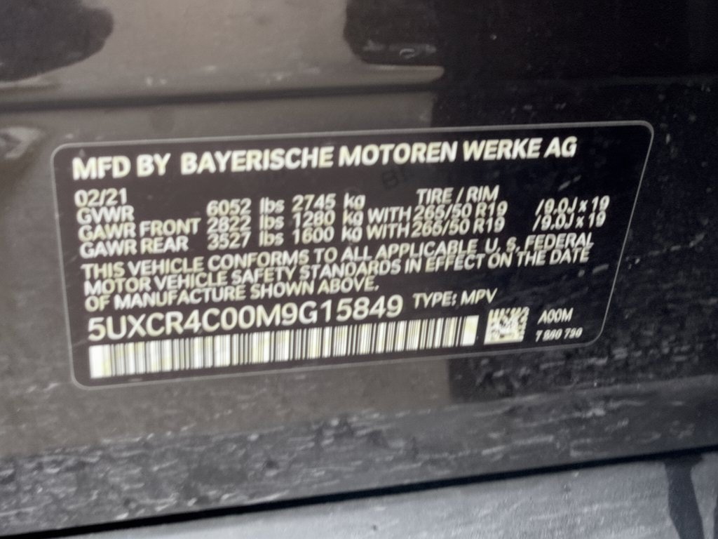 Used 2021 BMW X5 sDrive40i w/ Premium Package RWD image 31