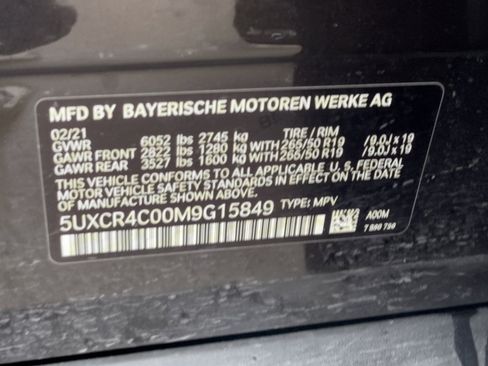 Used 2021 BMW X5 sDrive40i w/ Premium Package RWD image 31
