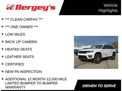 Used 2024 Jeep Grand Cherokee Limited AWD/4WD image 4
