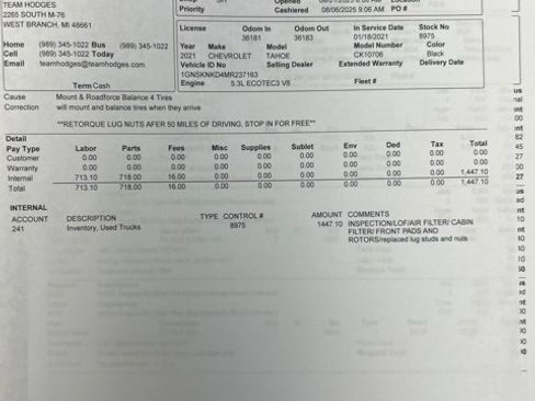 Used 2021 Chevrolet Tahoe LT image 6