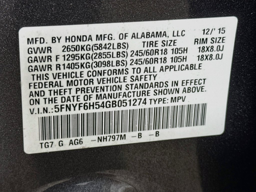 Used 2016 Honda Pilot EX-L image 40